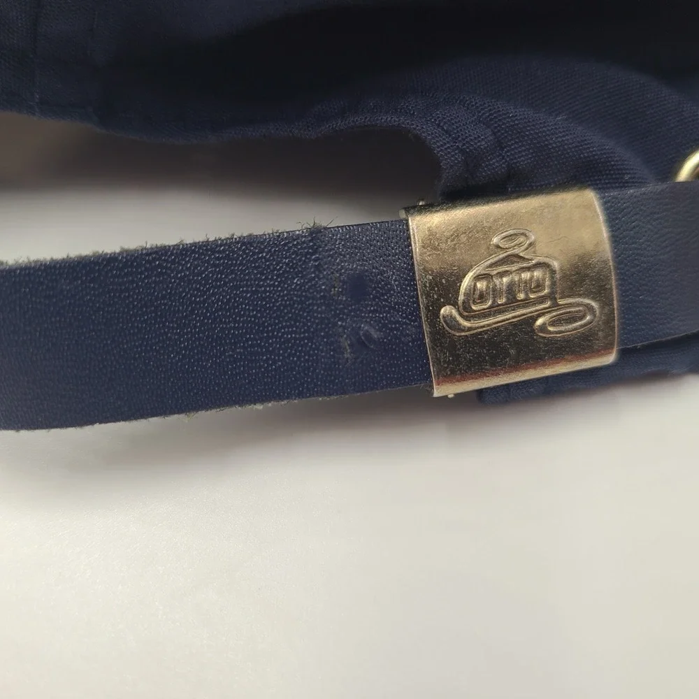 Vintage Longaberger Hat Strapback (Fits Small) Otto Blue Rope Basket Company Men